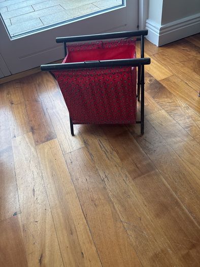Vintage Foldaway Knitting / Sewing Carrier / Holder
