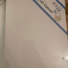 New Blank Artist Canvas