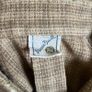 Vintage Tan Beige Check Plaid Shirt Image 5
