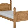 Corona 3' Bed High Foot End in Distressed Waxed Pine Image 2