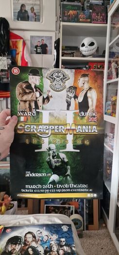 Colt Cabana & Mr. Anderson Signed OTT Posters