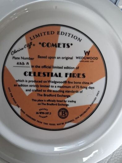 Limited Edition Bradford Exchange Plates