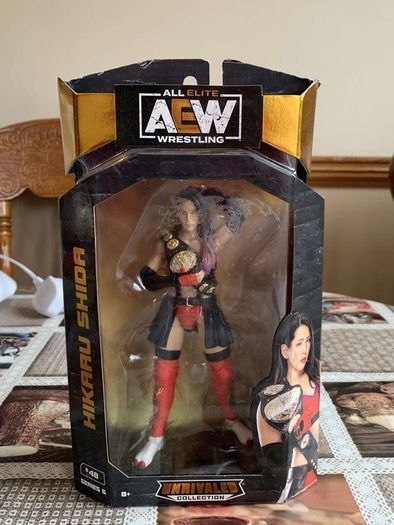 wwe Aew unrivaled series 6 Hikaru Shida action figure
