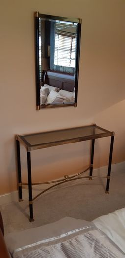 Console Table with matching Mirror