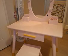 Kids Dressing Table & Stool