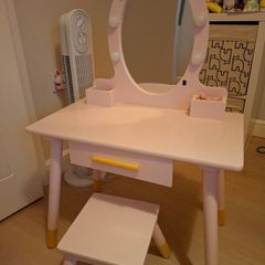 Kids Dressing Table & Stool
