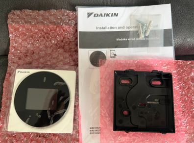 Daikin Madoka wired thermostat, remote controller