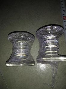 Waterford set of 2 cutlery rest holder.