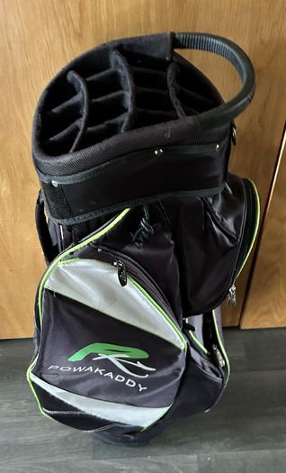 Powakaddy Golf Cart Bag including rain cover