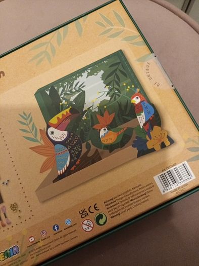 3D First children's cross stitch craft kit