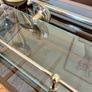 Vintage 20th Century Retro Gilt Metal Bathroom Accessories Image 4