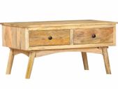 Coffee Table 82x52x42 cm Solid Mango Wood