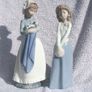 A pair of beautiful NAO (Lladro) hand-made porcelain figurines (1980s / 1990s). PRICE REDUCED Image 2