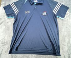 O'Neills ATH CLIATH Dublin GAA Men's Size 3XL Polo Shirt Dublin Sports Jersey