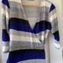 3/4 length sleeve wrap dress Image 2