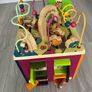 B. toys Zany Zoo Wooden Activity Cube Assortment Image 2