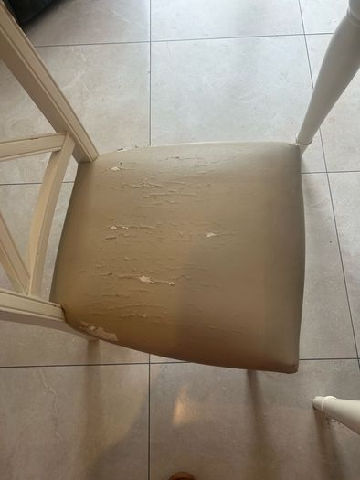 Table and chairs pick up swords