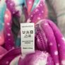 Girls Unicorn Fleece Onesie / All-in-One Pyjamas Image 9