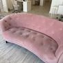 pink sofa couch Image 3