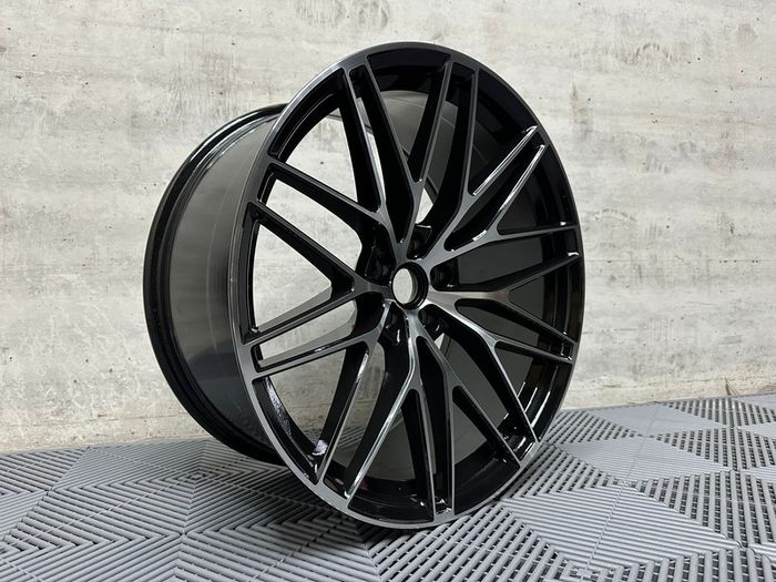 21" Inch Porsche Macan Spyder Style Alloy Wheels BMW 7 Series G70 5X112 66.6