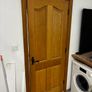 8 x Solid Oak Doors, frames, skirting etc Image 6