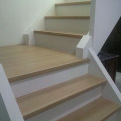 Stair renovation,laminate floor