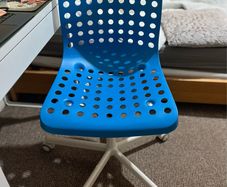 Office Chair Blue Excellent Condition