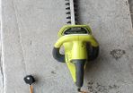 hedge trimmer ryobi with WD-40 garden lubricant (with short lead)