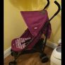 pink joie stroller Image 3