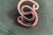 Silver brooch