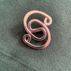 Silver brooch