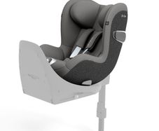 CYBEX Sirona T Mirage Grey i-Size 360 Rotating Toddler Car Seat and Isofix