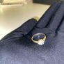 Diamond Ring Authentic with Receipt Good Condition Image 3