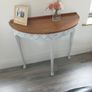 Half moon shaped side table Image 3