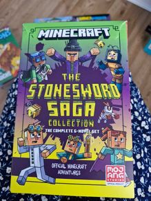 The Stonewords Saga Minecraft set of books