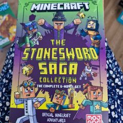 The Stonewords Saga Minecraft set of books
