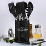 Kitchen Utensil Set, 15pcs Silicone Cooking Kitchen Utensils Set, Cooking Tools Turner Tongs Spatula Spoon for Nonstick Heat Resistant Cookware (MULTIPLE COLOURS) Image 5
