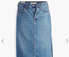 Levi's midi denim skirt