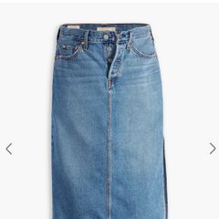 Levi's midi denim skirt