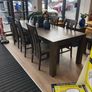EZ Living Solid Oak Dining Table Image 7