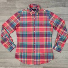 Polo Ralph Lauren Oxford Check Shirt Mens Medium