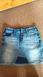 Brand New True Religion Denim Skirt Uk6
