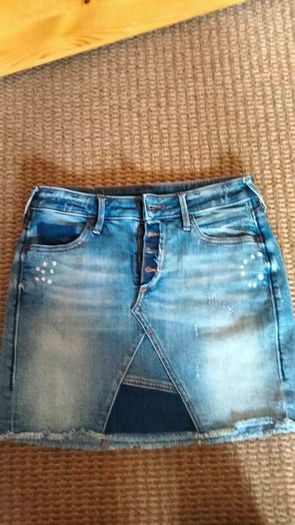 Brand New True Religion Denim Skirt Uk6