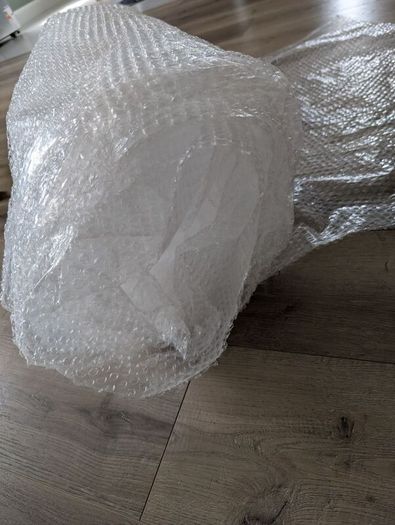 Large roll of bubble wrap
