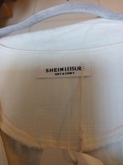 Shein Leisure Long  Linen Soft & Comfy Top With   Bell Sleeved To.  S. Xl-16.  B.N.W.T
