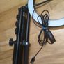 Ring light with tripod and phone holder Image 3