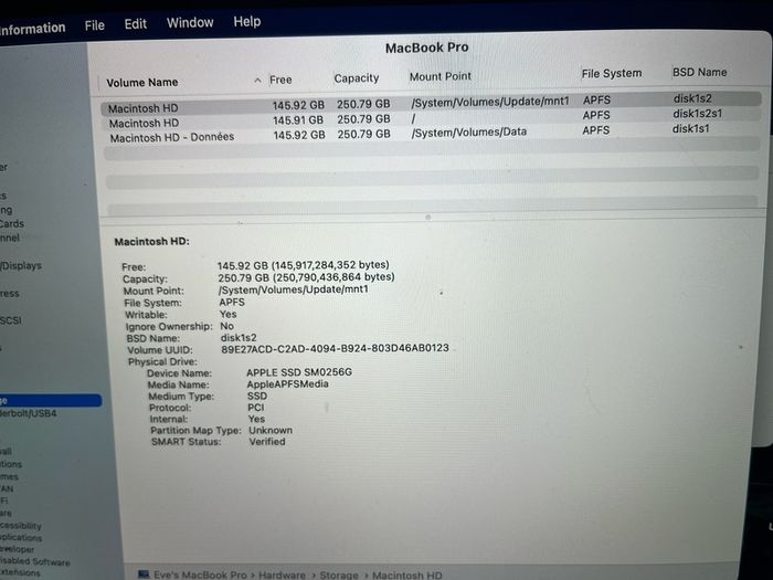 MacBook Pro Retina 13 inch i7 16GB RAM 256GB SSD