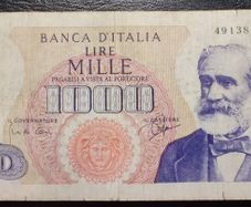 1000 Lire (Verdi) 1963 Italy