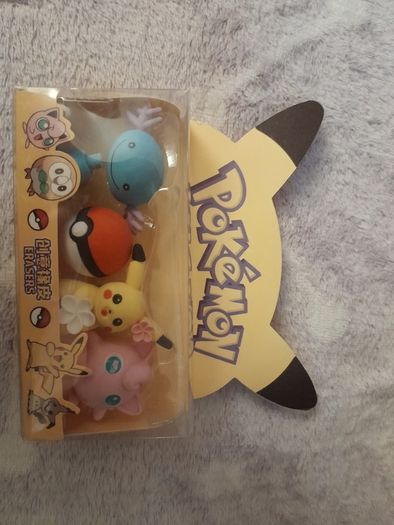 Pokemon figures, keychains, erasers