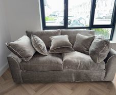Brand New EZ Living Leo3-Seater Sofa Kairo Stone